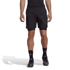 ADIDAS US Series 2in1 Shorts Herren - Schwarz