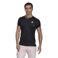 ADIDAS US Series T-Shirt Herren - Schwarz 7 ADIDAS US Series T-Shirt Herren - Schwarz -Tennis Point Geschaft 17446000 13