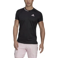 ADIDAS US Series T-Shirt Herren - Schwarz 3 ADIDAS US Series T-Shirt Herren - Schwarz -Tennis Point Geschaft 17446000 15