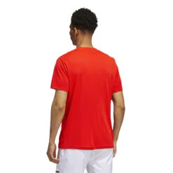 ADIDAS Club 3 Stripes T-Shirt Herren - Orange -Tennis Point Geschaft 17466000 14
