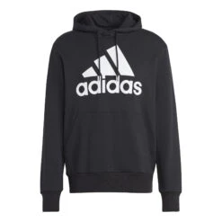 ADIDAS Essentials French Terry Big Logo Hoody Herren - Schwarz, Weiß -Tennis Point Geschaft 17899000 000