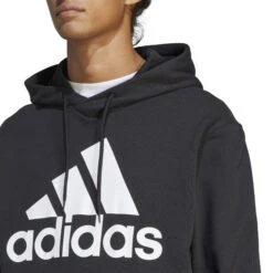 ADIDAS Essentials French Terry Big Logo Hoody Herren - Schwarz, Weiß