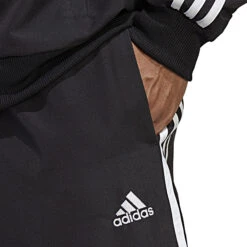 ADIDAS 3-Stripes Woven Trainingsanzug Herren - Schwarz, Weiß -Tennis Point Geschaft 18015000 19