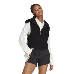 ADIDAS 3 Stripes Woven Shorts Damen - Schwarz, Weiß