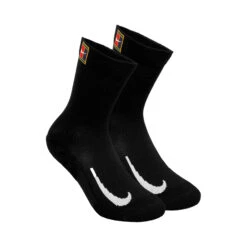 Nike Court Multiplier Cushioned Tennissocken 2er Pack - Schwarz, Weiß -Tennis Point Geschaft 50293000 000