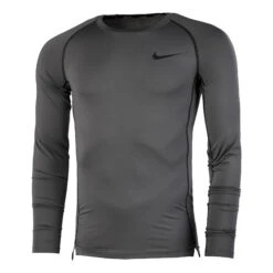 Nike Dri-Fit Pro Tight Longsleeve Herren - Grau, Schwarz