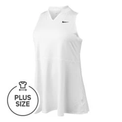 Nike Court Victory Dri-Fit Plus Kleid Damen - Weiß -Tennis Point Geschaft 55797000 000